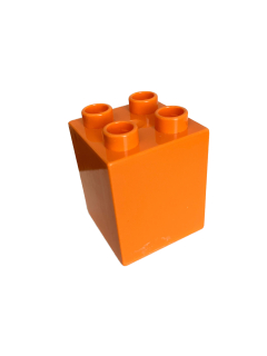 Lego Duplo kostka oranžová 2x2x2